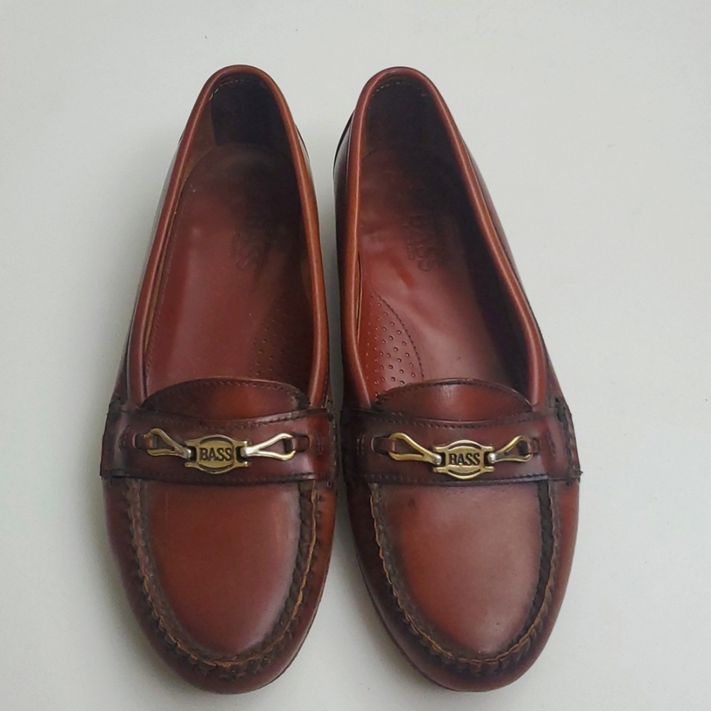 G.H. Bass & Co. Brown Leather Loafers